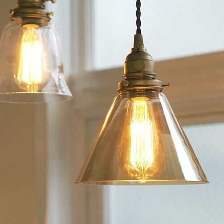 Jam trans-pendant light / ガラスシェード ペンダントライト / 真鍮灯具 / ARTWORK STUDIO