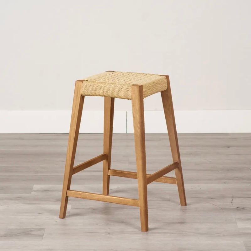 ASH WOOD × PAPER CORD STOOL 02 / +HIGH アッシュ無垢のス