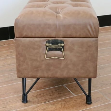 BENCH 1220 / アンティークな佇まいの収納ベンチ / トランクボックス / サイズ : W1220×H500×D420mm