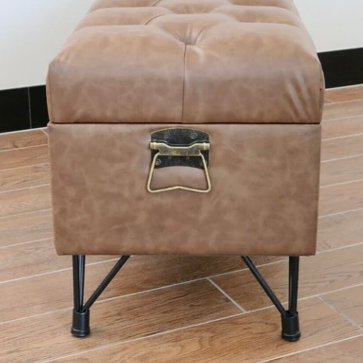 BENCH 1220 / アンティークな佇まいの収納ベンチ / トランク