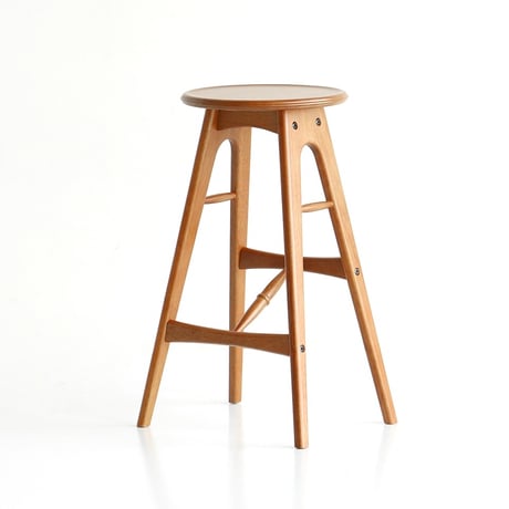 STANDARD 'N' HIGH WOOD STOOL / 木目が美しいウッドスツール / ダイニング / リビング / チェア