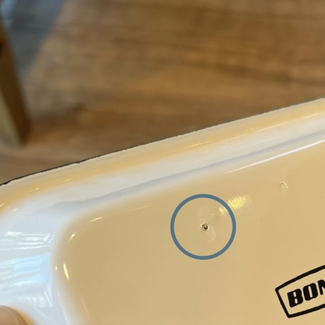 清潔感のある琺瑯製のソープディッシュ / エナメル ソープディッシュ / 石鹸置き / ENAMELED SOAP DISH DULTON
