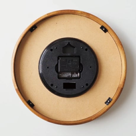 WOOD CLOCK  掛け時計 / 電波時計 / GERMAN / φ300xD55mm / ウォールクロック