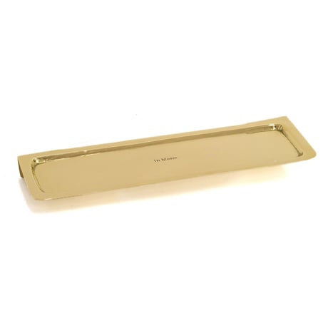 BRASS SHELF TRAY / 真鍮素材のシェルフトレイ / ラウンド , オーバル , ロング / 壁面収納 / ウォールシェルフ