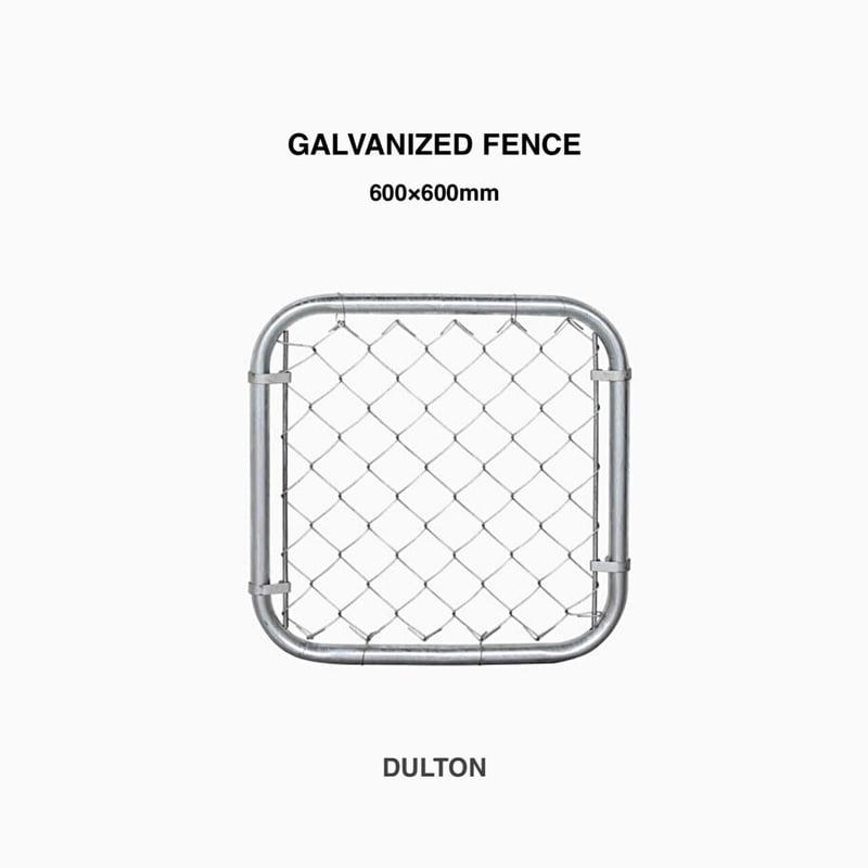 DULTON ガルバナイズド フェンス / 600×600mm / アメリカンフェンス