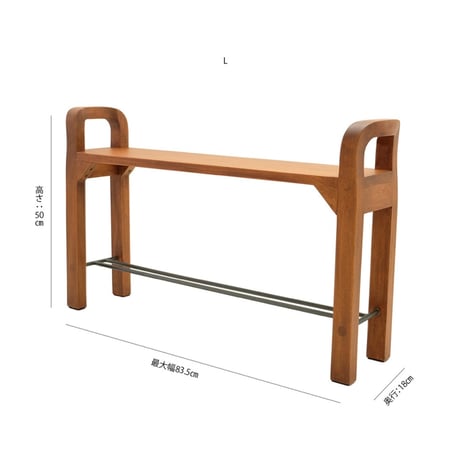 Mahogany wood stand / 耐水性・耐久性に優れたマボガニー材の飾り棚 / 省スペースの飾りを楽しむ / ラック / スツール