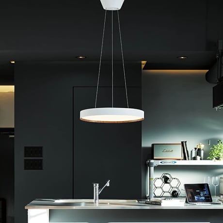 ＧＬＯＷ ５５００ ＰＥＮＤＡＮＴ ＬＩＧＨＴ / スタイリッシュでシンプルな造りのLED照明 / 約10畳用 LED内蔵 リビング キッチン / 調色 調光可能