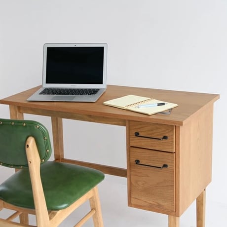WOOD ＤＥＳＫ ９００ / 美しい木目とスタイリッシュな木製デスク / デスク / 木製デスク / 天板サイズ 横幅90cm × 奥行45cm