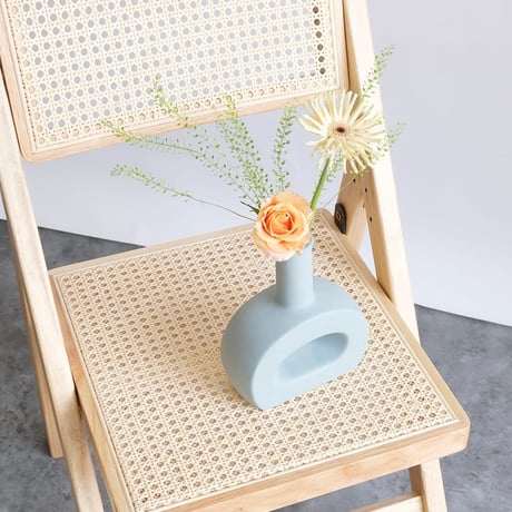 PORCELAIN FLOWER VASE / フラワーベース アトレ ワイド / 花瓶 / 花器