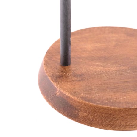 STAND HOOK + HANGING TRAY / 高さ自在、使い方自由のアイアンスタンド / iron , acasia