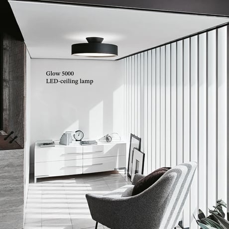 GLOW 5000 LED-ceiling lamp  / ARTWORK  STUDIO / 天井照明 / シーリングランプ / 高寿命 LED内蔵 調光 調色 おしゃれ リモコン付 （〜12畳用）
