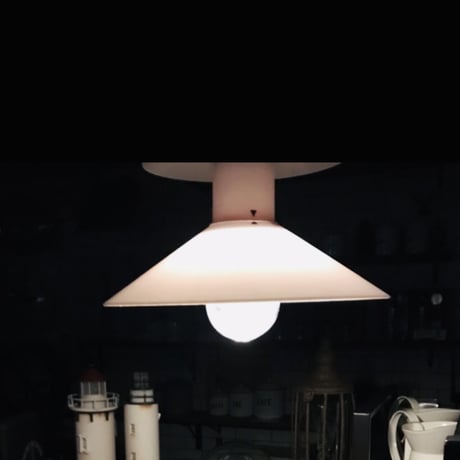 HANG LAMP シェードランプ  / TYPE 2 POST GENERAL / 電池式ランプ / WHITE  , SAND BEIGE , SAX BLUE , BLACK