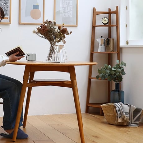Corner Shelf / おしゃれなディスプレイに最適なコーナーシェルフ / BROWN / コーナーラック / 棚 ラック / 4段ラック