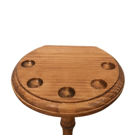 PINE WOOD UMBRELLA STAND by NEIN MARKE / アンティークなディテールの木製スタンド / 傘収納 傘立て