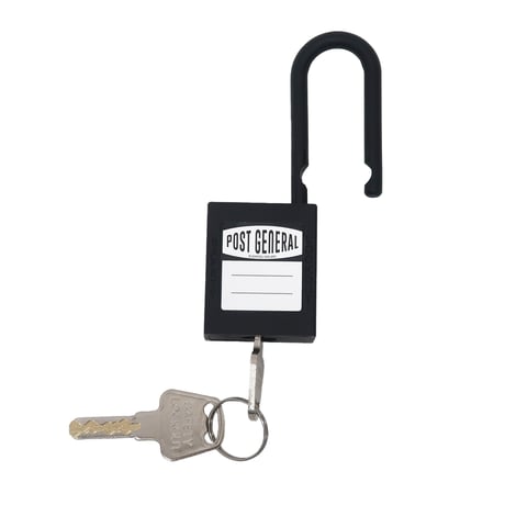 NYLON PADLOCK / ナイロン南京錠 / BLACK , BLUE , GRAY , ORANGE