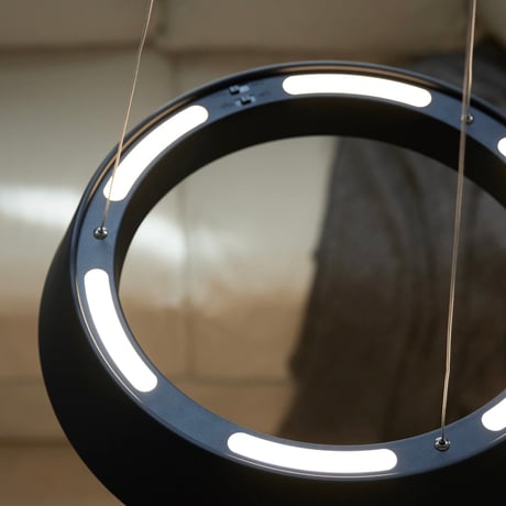 Loop LED-pendant light / ループ LEDペンダントライト / LED内蔵 リビング ダイニング 調色 調光 / 大型 取り付け簡単/ ARTWORK STUDIO