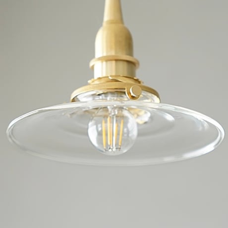 BRASS BRACKET LIGHT + SHADE  / アイアン , ガラスのミニシェードと美しい真鍮のエントランスライト / E17 /  LED電球選択 / 玄関照明 / タイプA