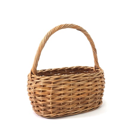 THE AROROG OVAL BASKET / キッチン収納 / グリーンバスケット