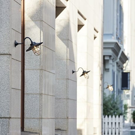 Navy base shade-wall lamp 1 / 外灯 室内照明 玄関照明  デッキランプ / 屋内・屋外兼用 / LED電球専用 / 洗面所 BR-5040 ARTWORK STUDIO