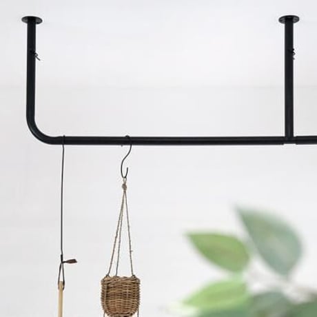AXCIS CEILING HANGER 1550mm / ハンガーラック / アイアン ハンガーラック/ ディスプレイバー / 約4段階の高さ調整機能付き