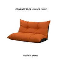 fabric 1.5P SOFA / orange , ivory , green / ファブリック/ コンパクトソファ