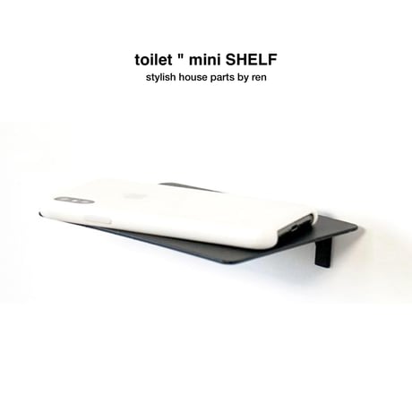 REN mini SHELF / 壁付けシェルフ / キッチンシェルフ / IRON PARTS / 棚 シェルフ / スマホスタンド