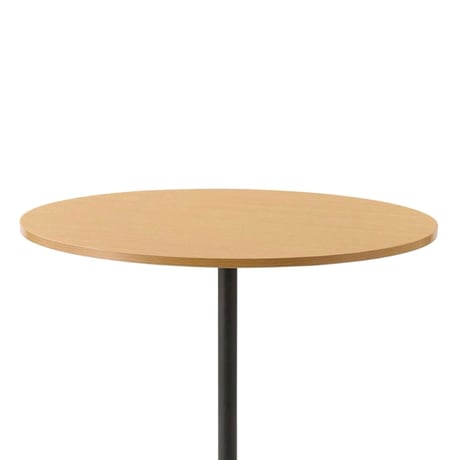 ROUND 800 TABLE / ナチュラルな天板に素材のコントラストがおしゃれなラウンドテーブル