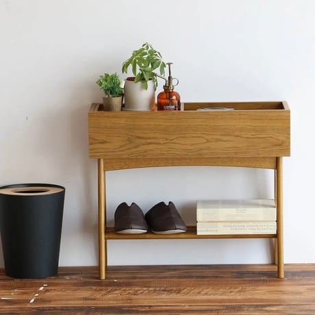 WOOD MULTI RACK / マルチに使える多彩な収納ラック / マルチラック / 収納棚 / サイドテーブル / SOFT VINTAGE LIKE VNA