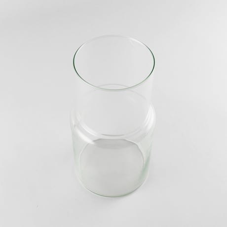 REUSE GLASS BASE  / 大ぶりな枝物から季節のお花まできれいに映え、どんなお部屋にも合うデザイン / フラワーベース / H30cm