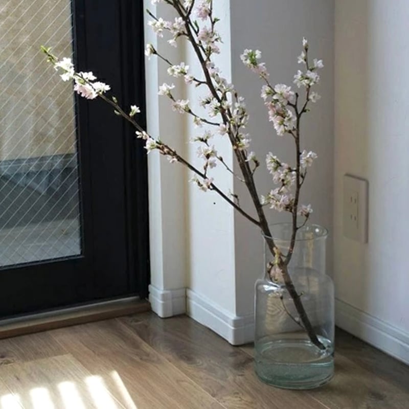 FLOWER VASE / REUSE GLASS / ネック フラワーベース / 花瓶 /