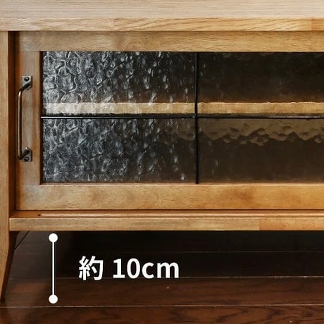 OAK WOOD TV  BOARD  / W1050xD360xH400mm  / ローボード / テレビラック / ビンテージスタイル / Rasic