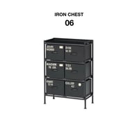 アイアンチェスト LIFE FURNITURE IRON WOODEN DRAWER CHEST / ライフファニチャー