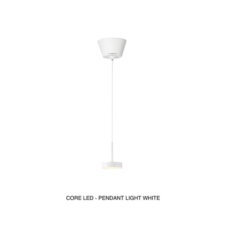 Core LED - pendant light / LED内蔵型 / WHITE , BLACK / ペンダントライト / ARTWORK STUDIO