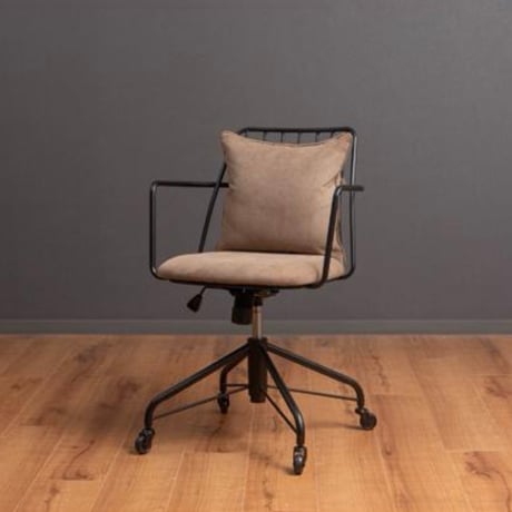 スタイリッシュでラフなコーデュロイ生地のデスクチェア / BEIGE , GRAY , GREEN / DESK CHAIR / デスクチェア /