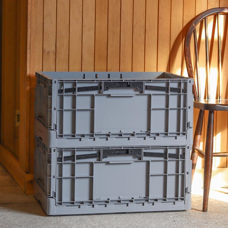 INDUSTRIAL FOLDABLE CRATE 04 / 4 BOXセット / インダスト
