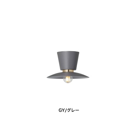 Probe - ceiling light / Sサイズ / シーリングライト / WHITE , GY , BLACK , BRASS / LED電球 選択