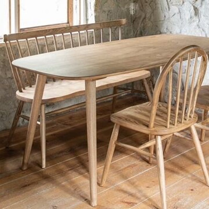 展示品　アッシュ無垢材ダイニングテーブル　W150cm　4人用ダイニングテーブル 展示品 アッシュ無垢材ダイニングテーブル W150cm 4人用