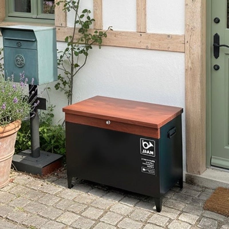 N°04 / BENCH + DELIVERY BOX / 置き配ボックス / ベンチ 一体型