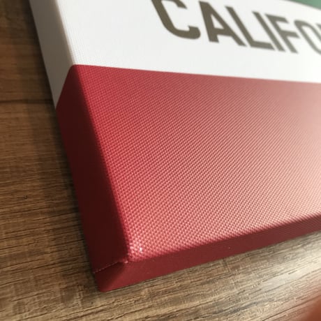CANVAS ART FLAME / CALIFORNIA FLAG  キャンバスアート カリフォルニア フラッグ  サイズ ▶︎500x400x25mm