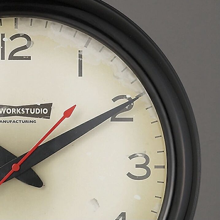 フランクリン ウォールクロック FRANKLIN -clock / Black / ART W