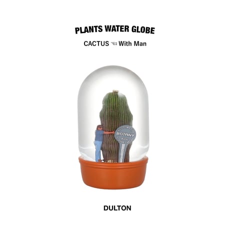 DULTON / PLANTS WATER GLOBE / ダルトン / プランツ ウォーター グローブ カクタス ウィズマン / スノードーム