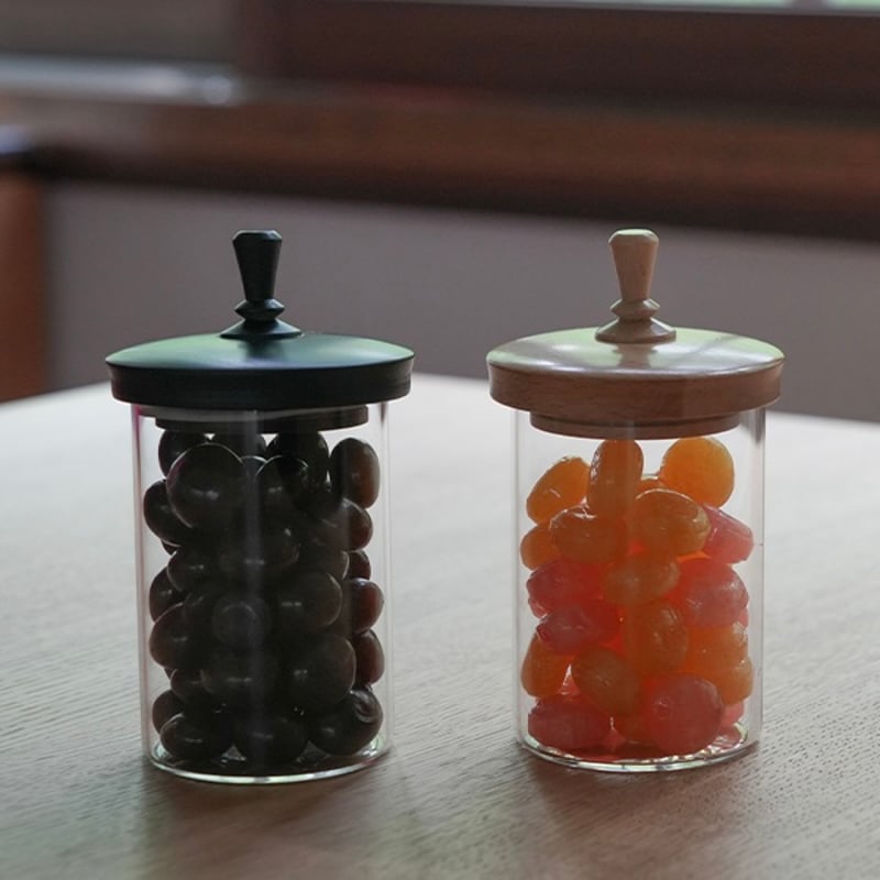 ガラス キャニスター シャビーシック ディスプレイ 匿名発送 ガラス