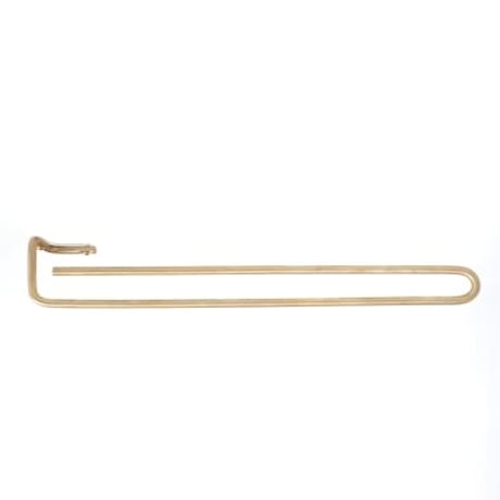 BRASS TOWEL HANGER / Sサイズ , Mサイズ / ren by AXCIS / スタイリッシュながら緊張感を与えない心地よさのタオルハンガー