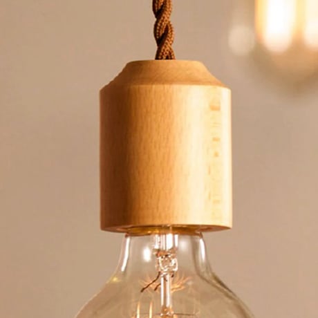 JUPITER - PENDANT LIGHT / ウッドソケットにミニマルでベーシックな裸電球 照明 / JUPITER / ART WORK STUDIO ※電球選択