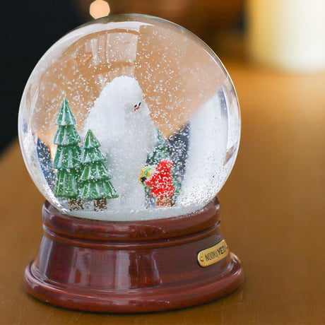 SNOW DOME NOOKs / やさしく揺れる雪景色に思わず心がほどけるイエティのスノードーム / 全3種