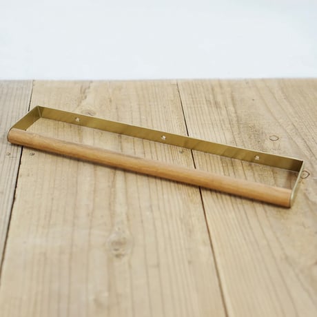 TOWEL HANGER / WOOD BLACK , WOOD GOLD / ナチュラルモダンタオルハンガー / 幅35cm