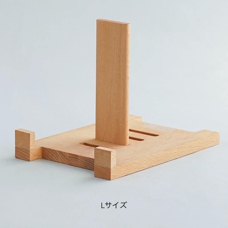 WOOD DISPLAY STAND / ナチュラルなビーチ材のディスプレイスタンド / S