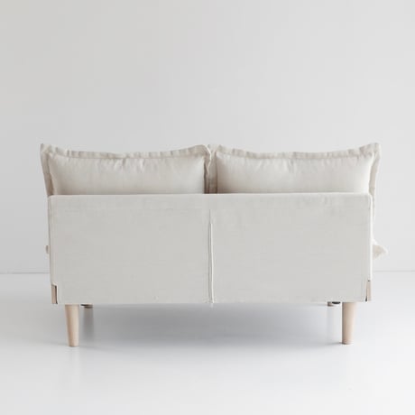 Pancake sofa / 2P SOFA / パンケーキのような ふんわり丸みのあるデザインが可愛いソファ / 一人暮らしインテリア 二人暮らし / 北欧ナチュラル