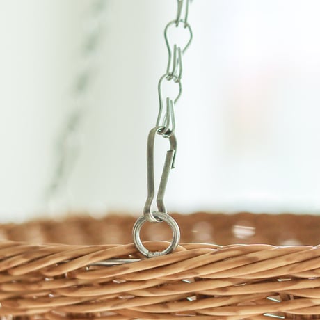 HANGING BASKET / ハンギングならではの立体的なディスプレイが楽しめるバスケット / ナチュラル , ブラウン