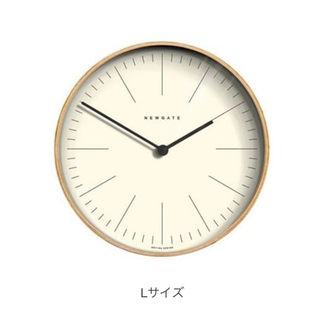 NEWGATE  Mr.Clarke / ミッドセンチュリー / Sサイズ : φ280×D43mm / Lサイズ : φ400×D47mm NEW GATE 掛け時計 ウォールクロック